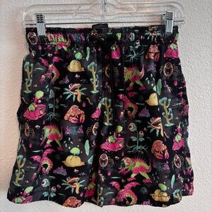H&M Rick & Morty Swim Trunks Shorts Mens SM Cartoon Network Swimwear Surfing
